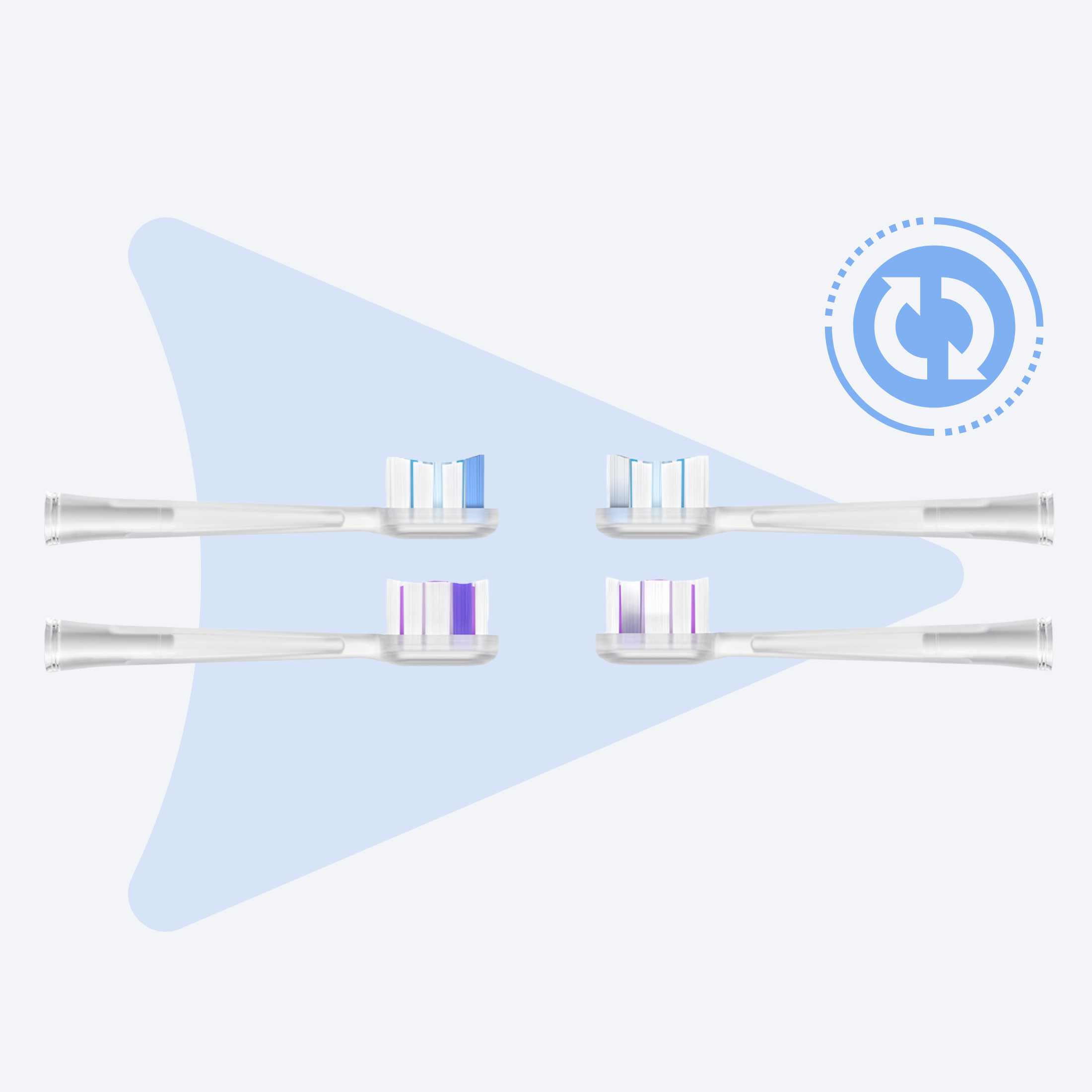 Paket nastavaka četkice za zube Laifen Wave